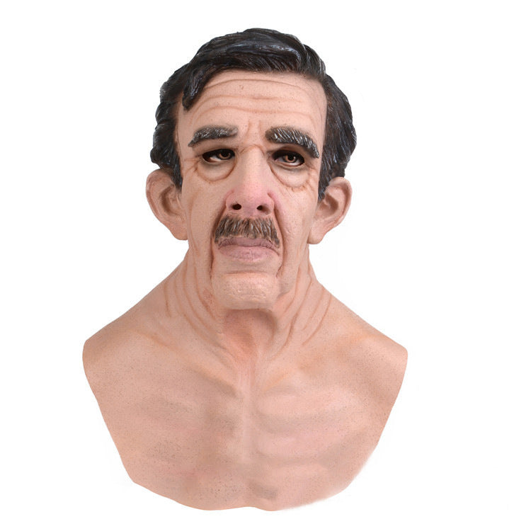 Latexmask för maskerad