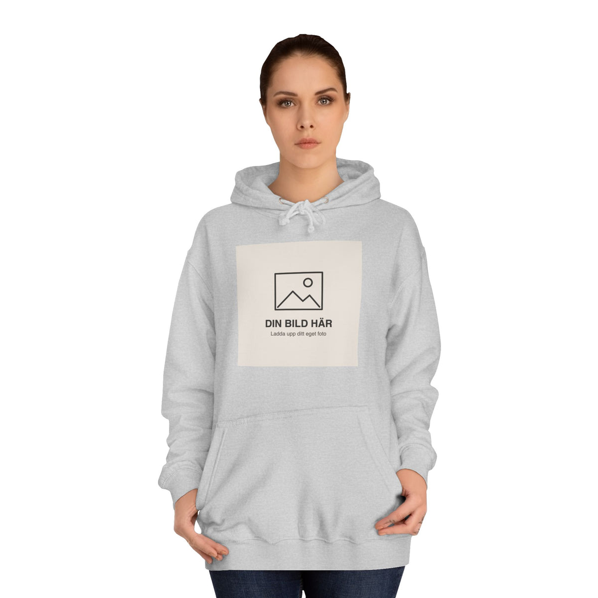 Hoodie med eget foto