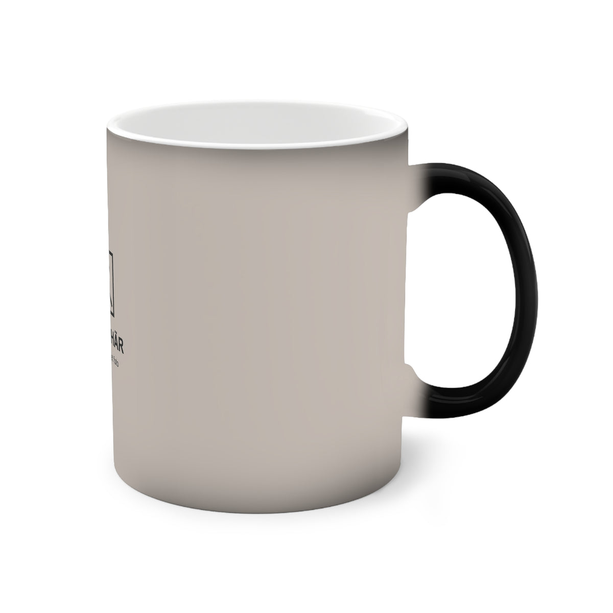 Magisk mugg med eget foto