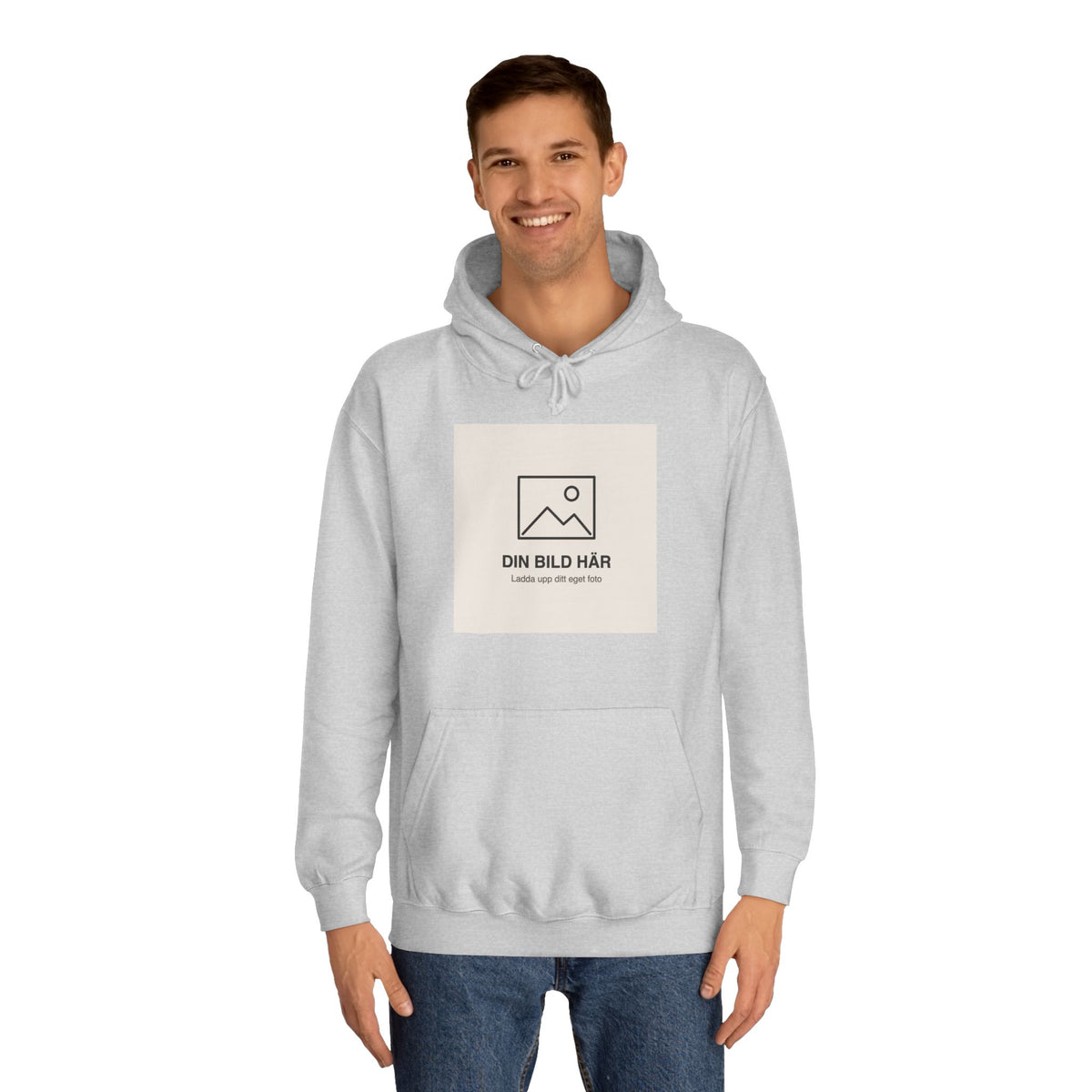Hoodie med eget foto