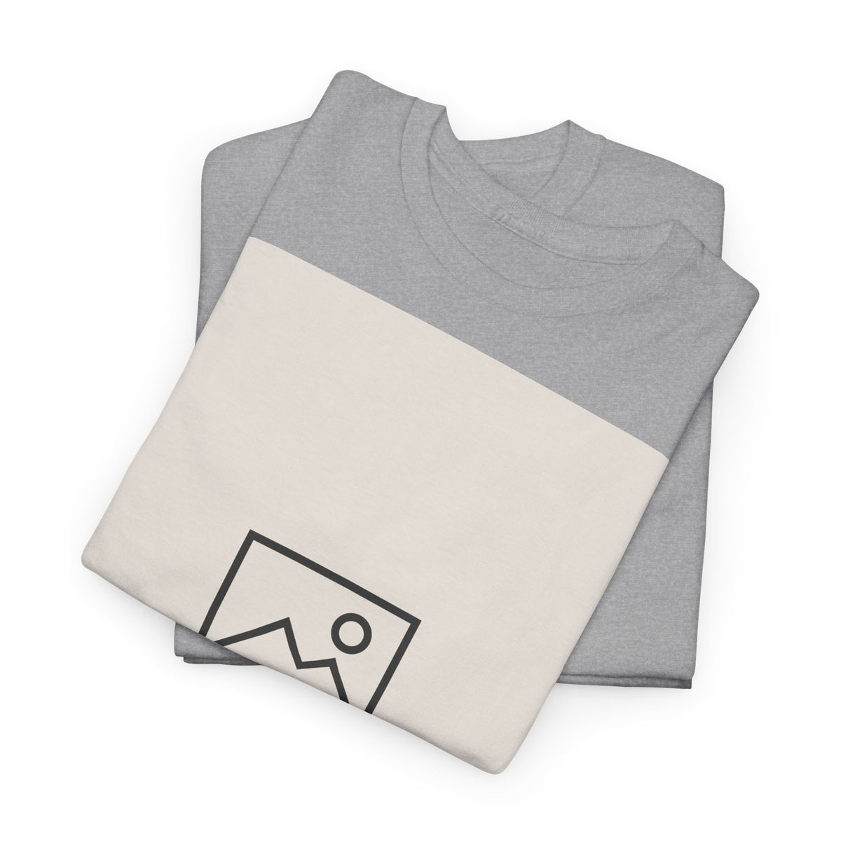 Klassisk t-shirt med eget foto