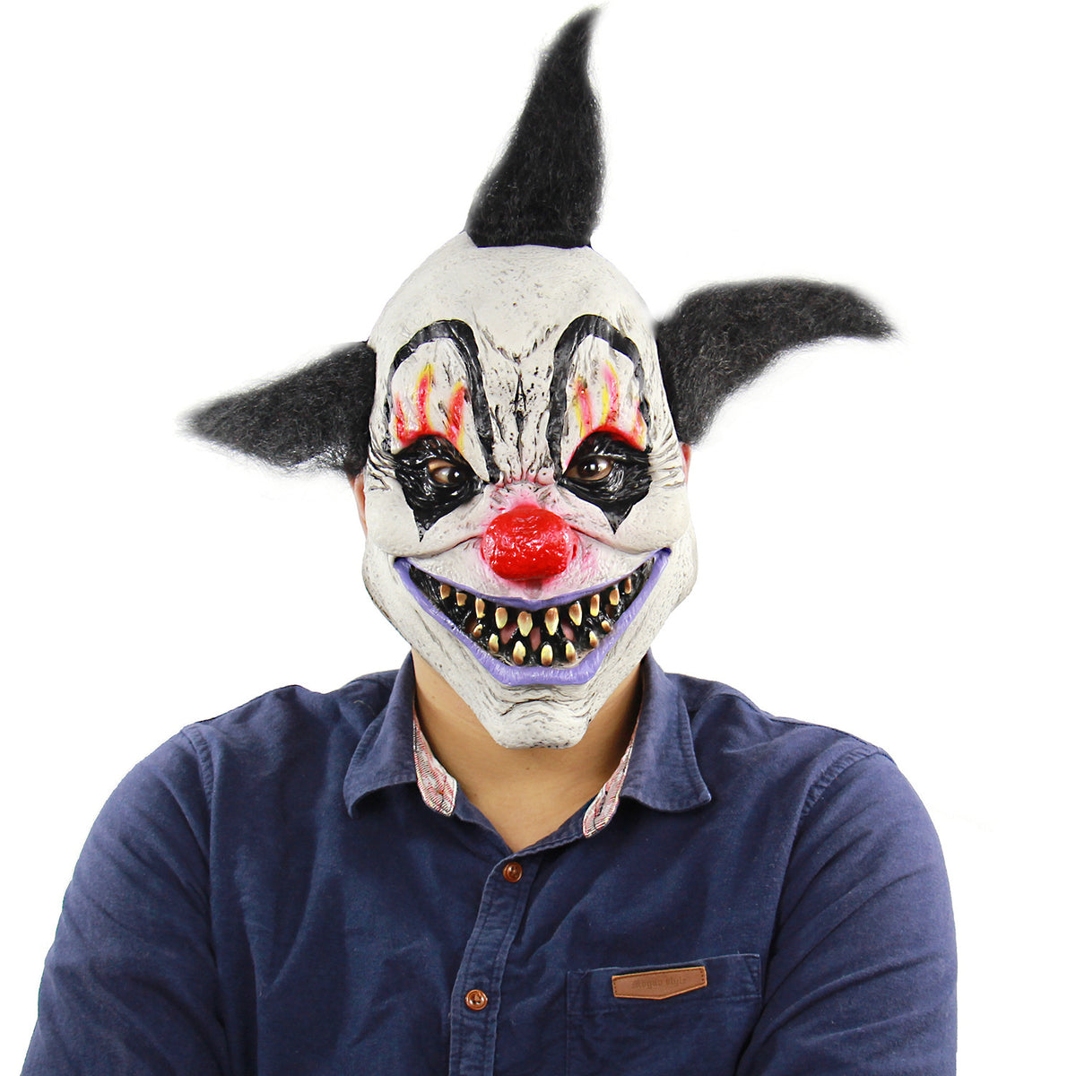 Halloweenmask för utklädnad