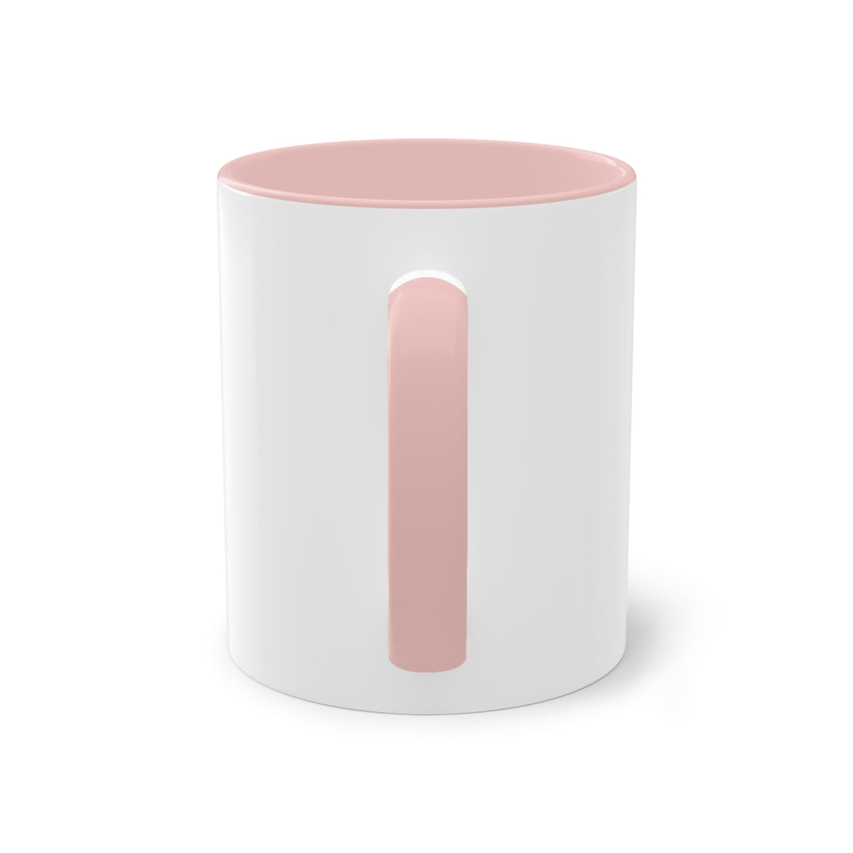 Tvåfärgad mugg med eget foto