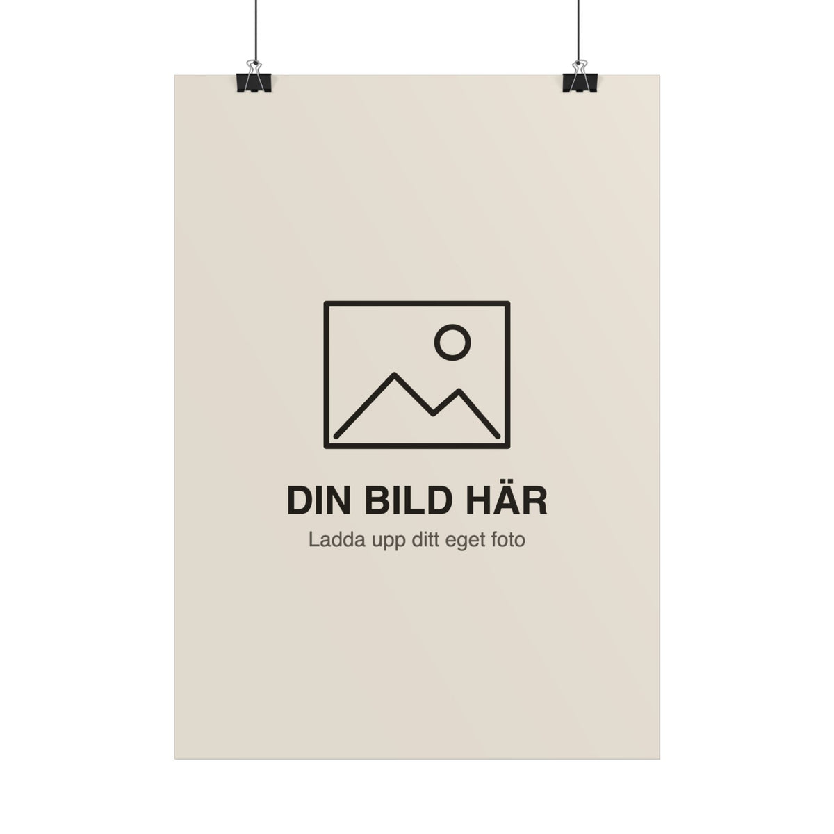 Poster med eget foto