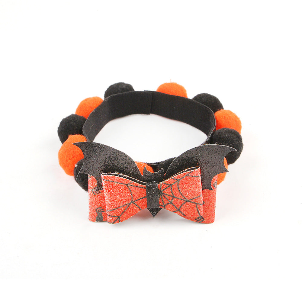 Halloweenhalsband för husdjur, motivvariant 7