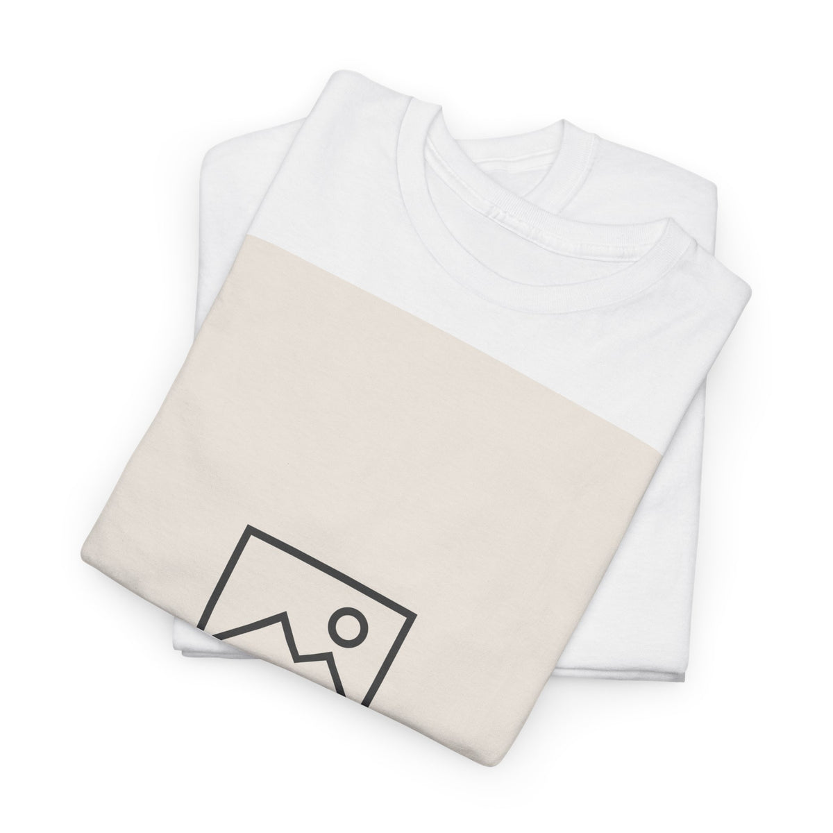 Klassisk t-shirt med eget foto