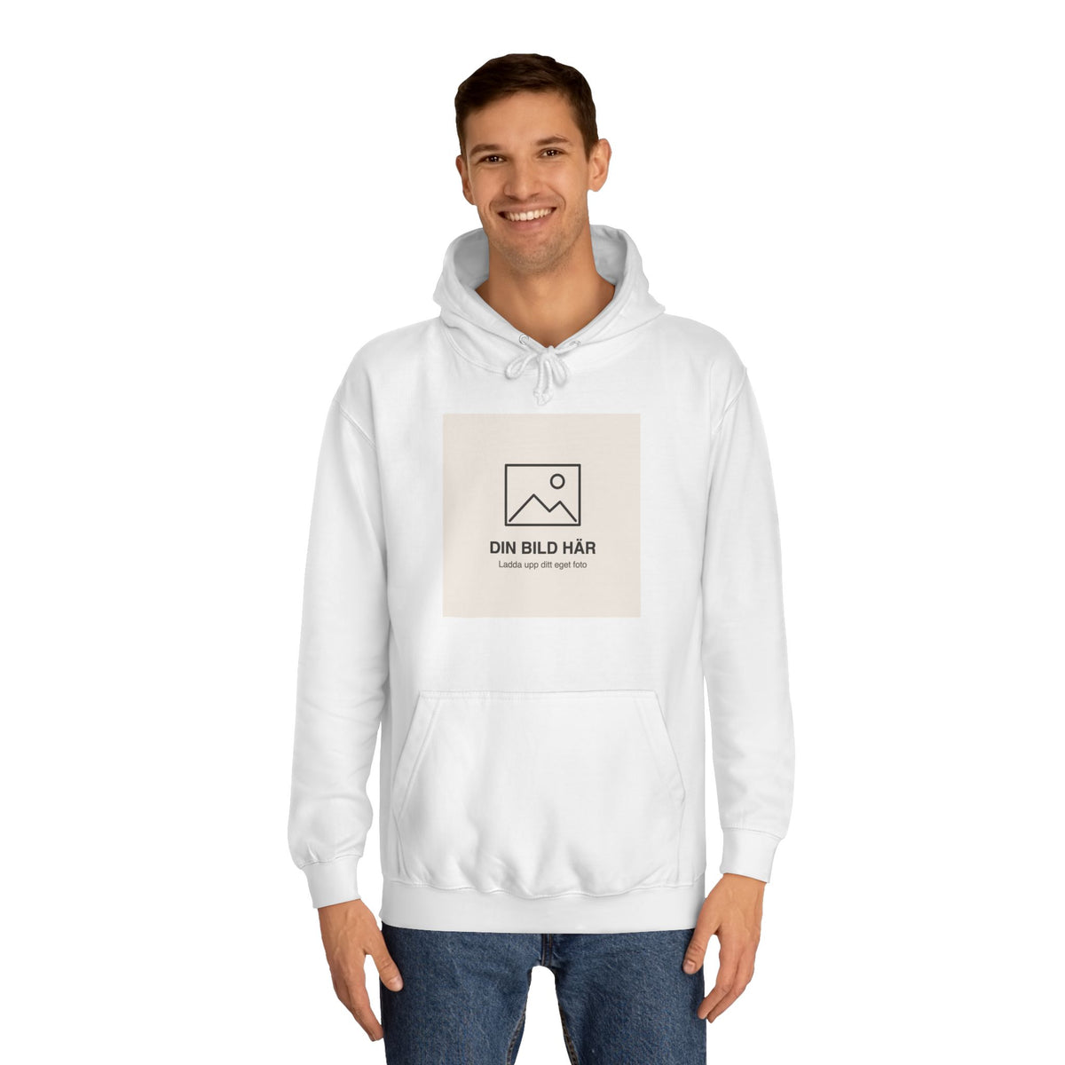 Hoodie med eget foto