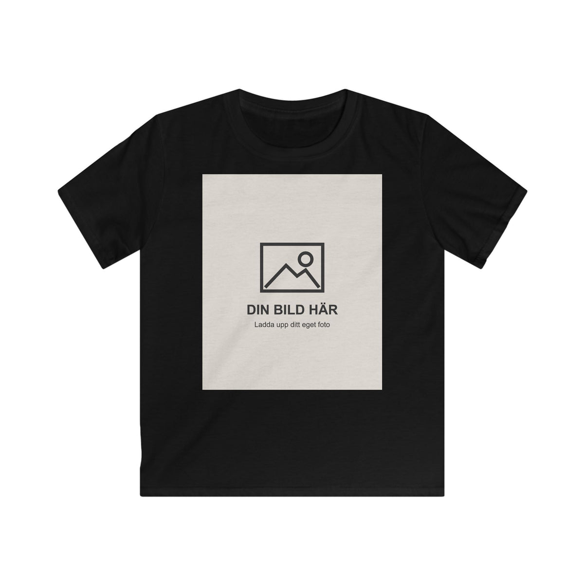 Barn-t-shirt med eget foto