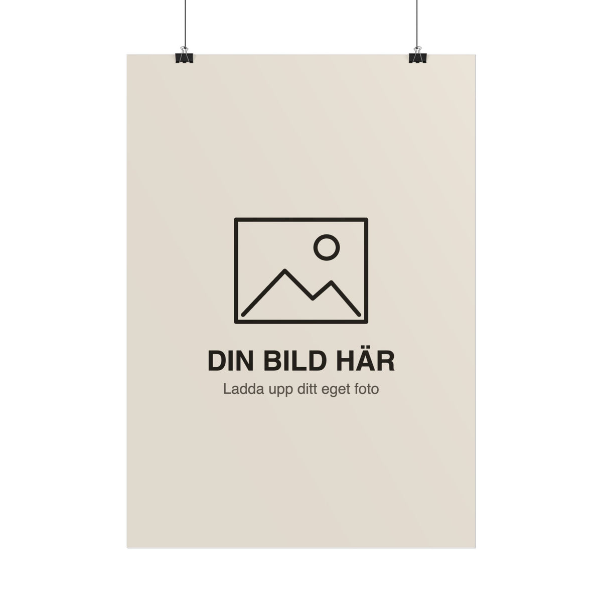 Poster med eget foto