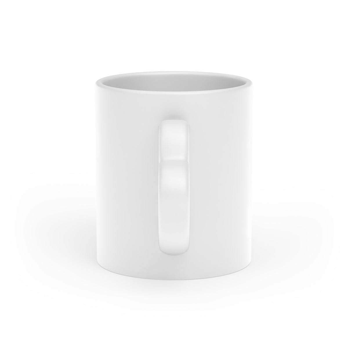 Mugg med hjärthandtag och eget foto
