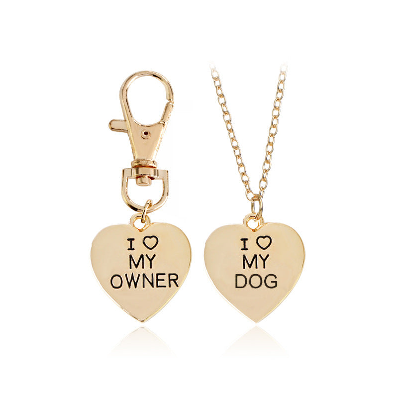 Halsband med hundbenshänge – produktbild 1