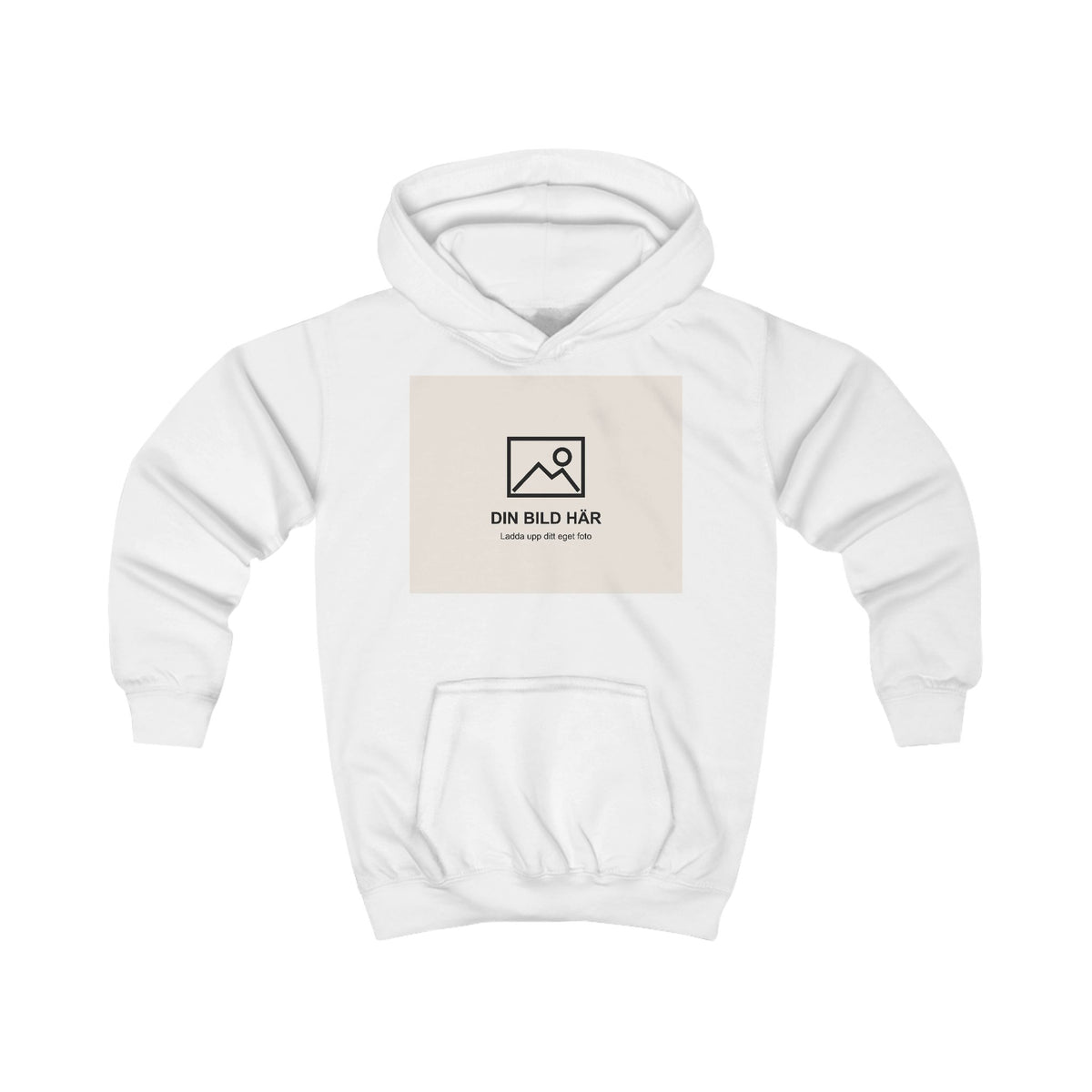 Barnhoodie med eget foto