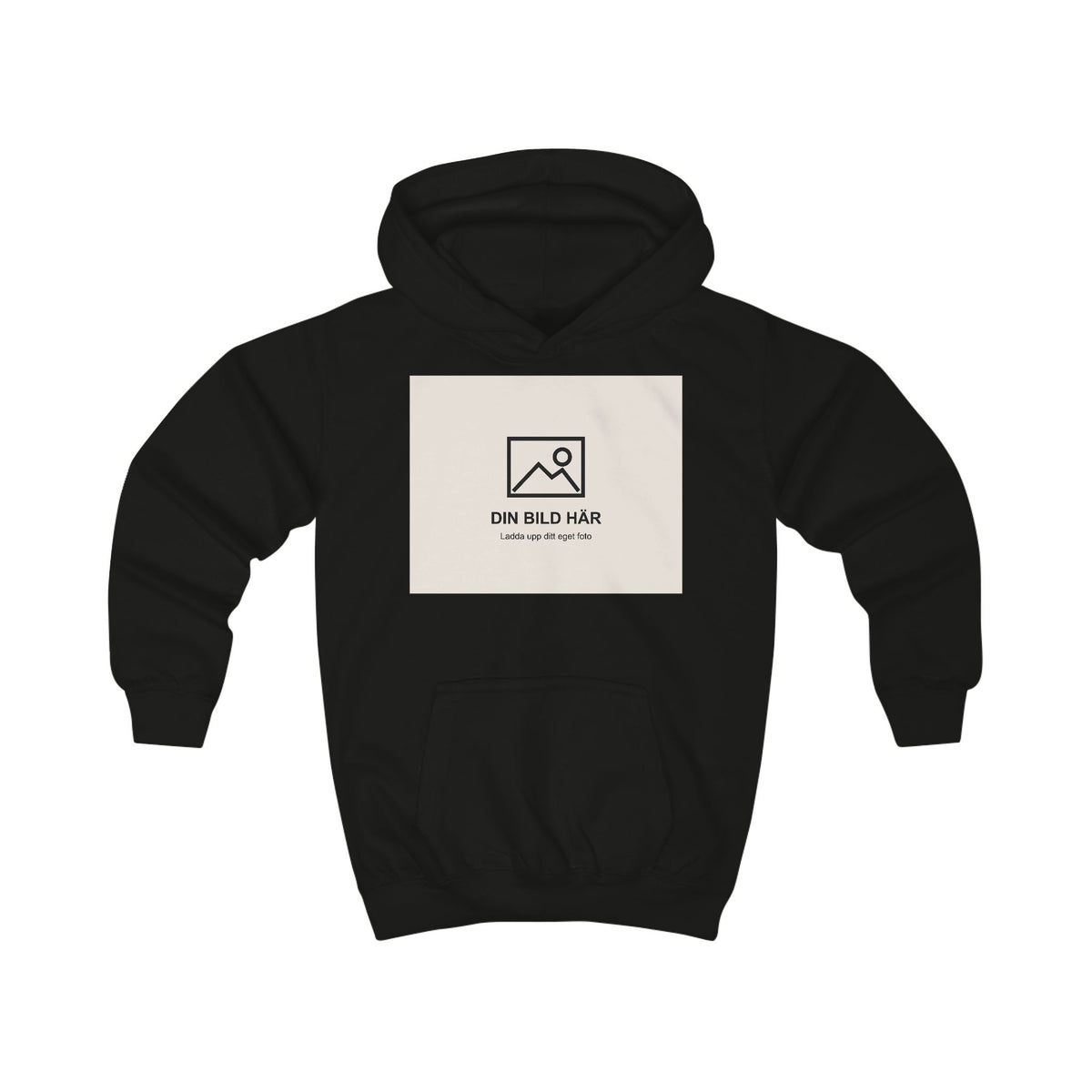 Barnhoodie med eget foto