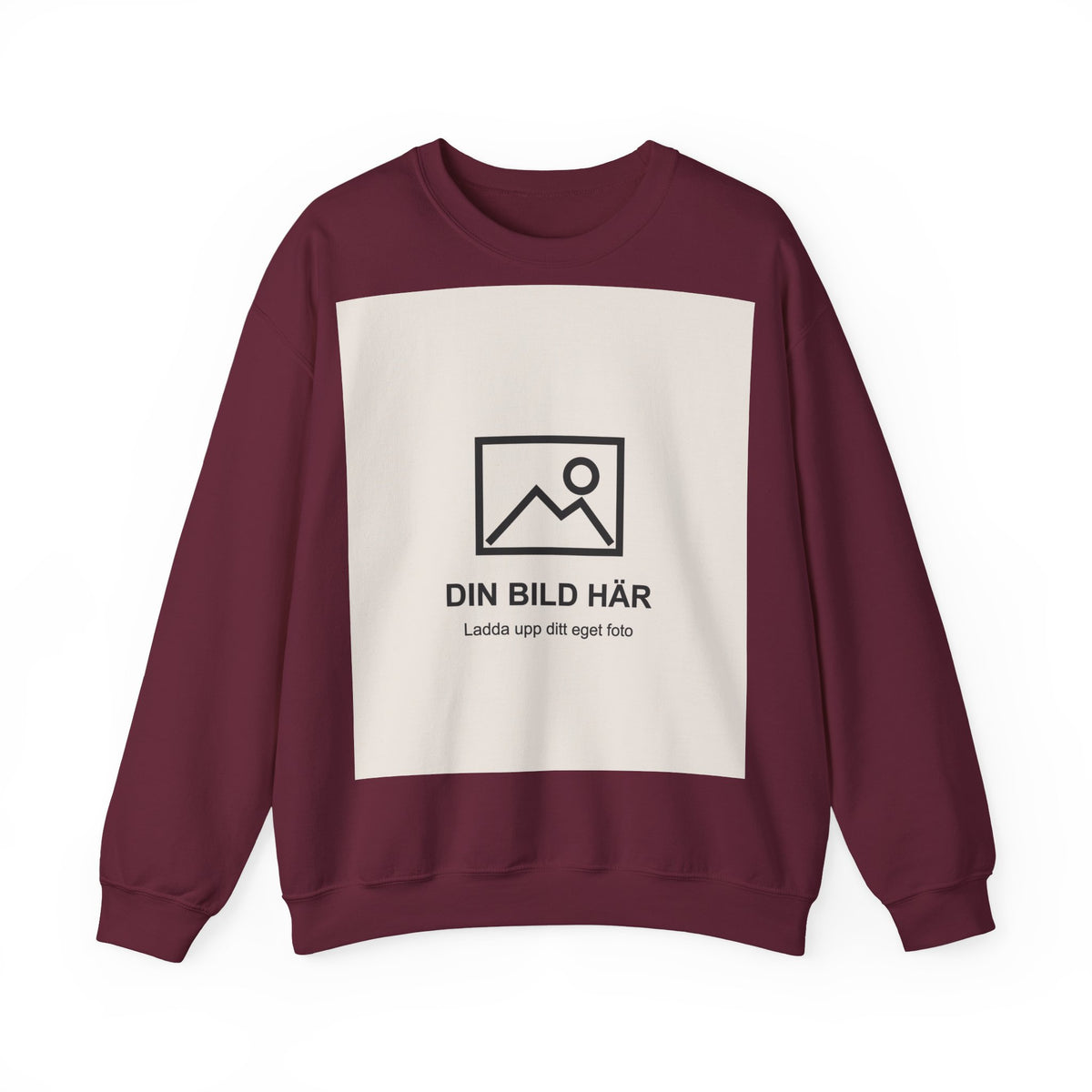 Sweatshirt med eget foto