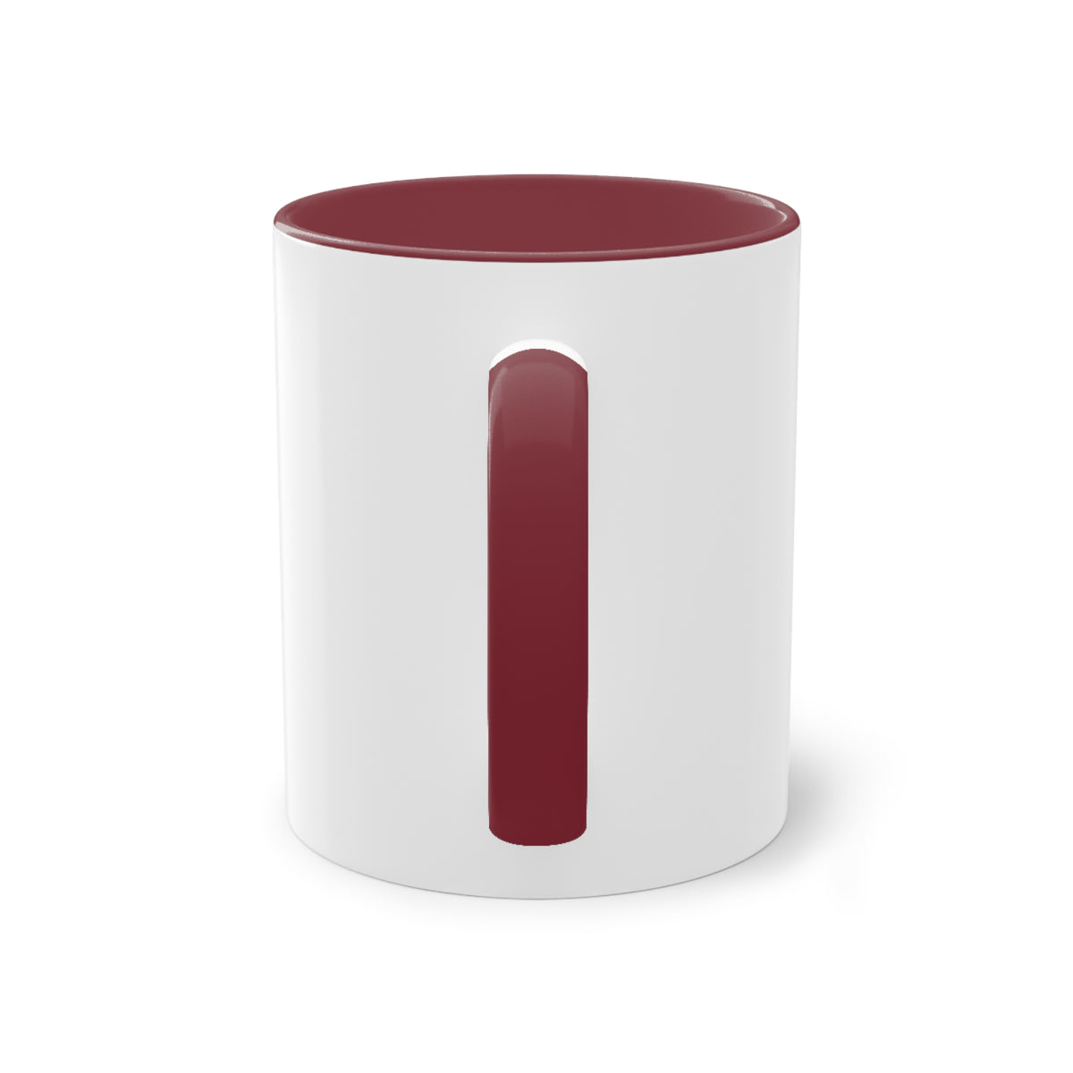 Tvåfärgad mugg med eget foto