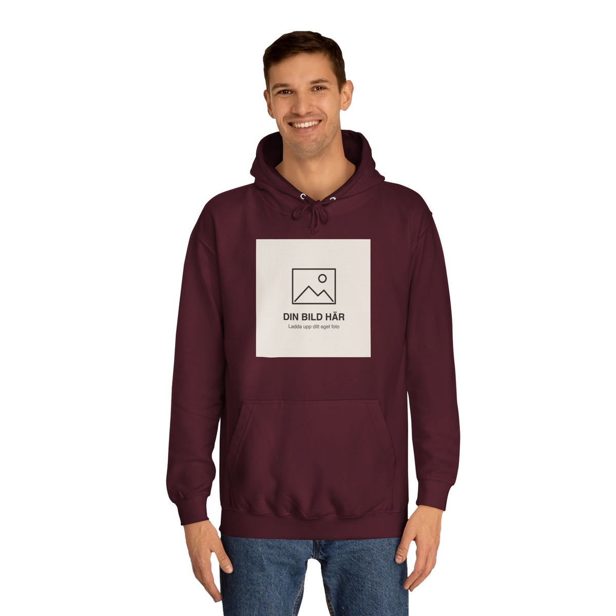 Hoodie med eget foto