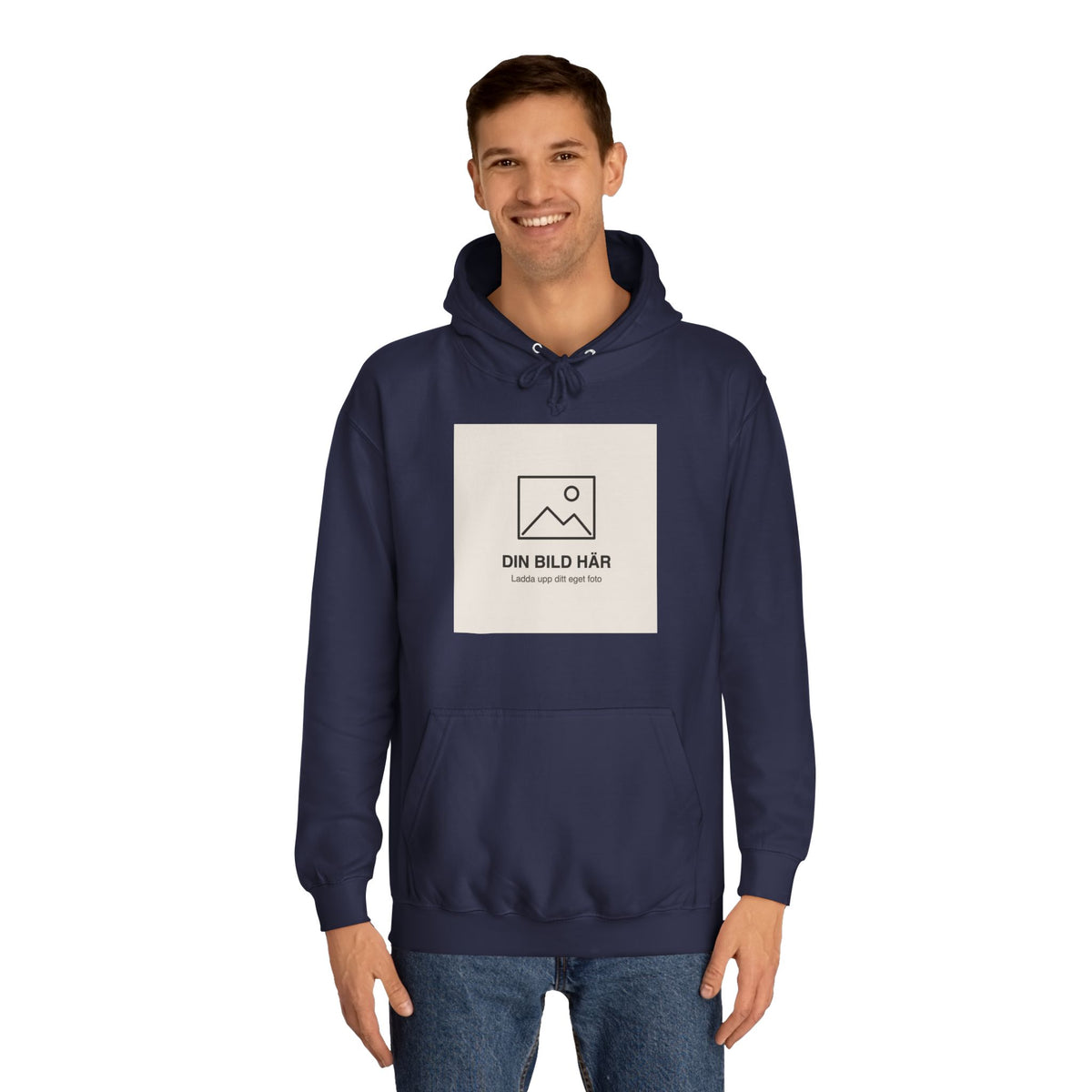 Hoodie med eget foto