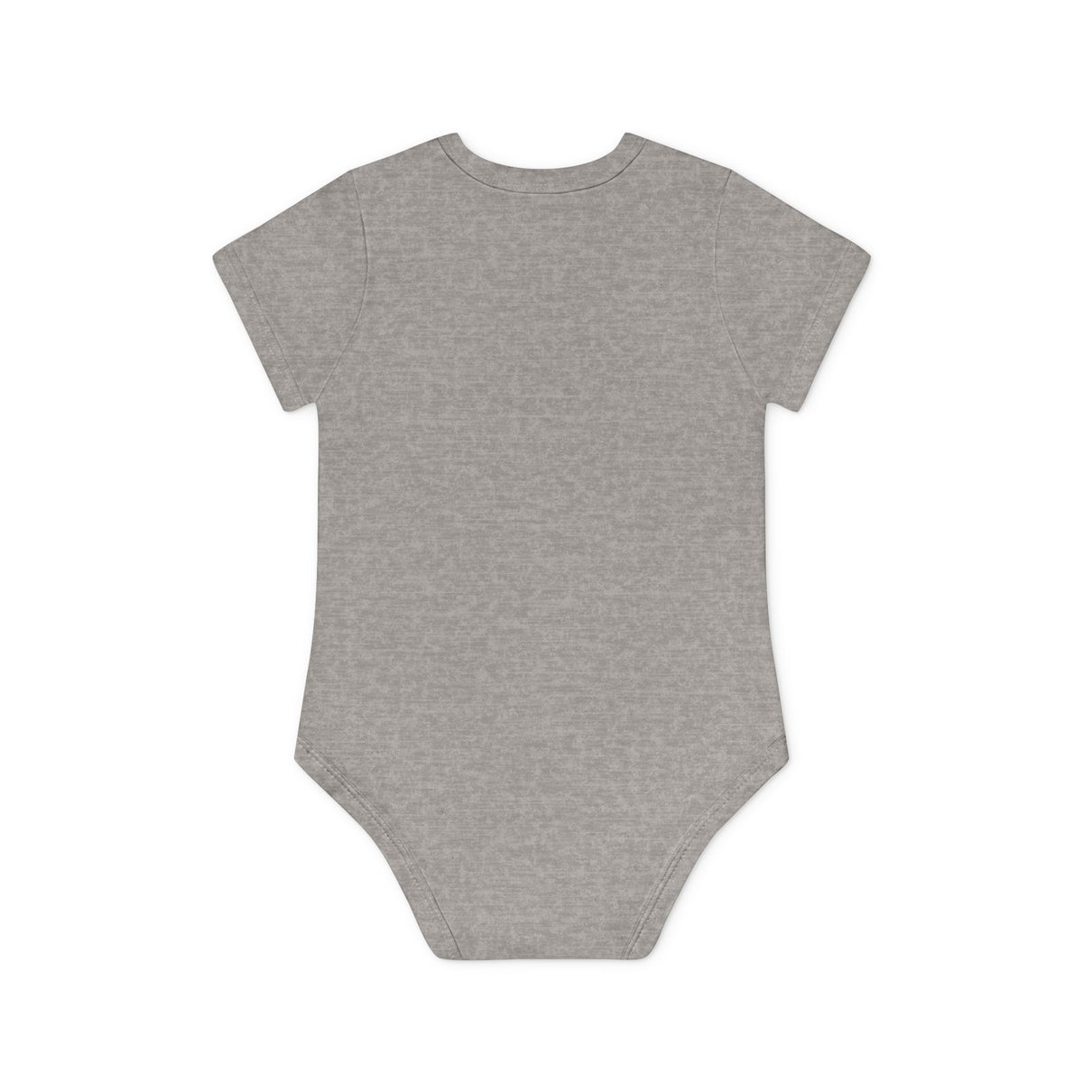 Babybody i ekobomull med eget foto