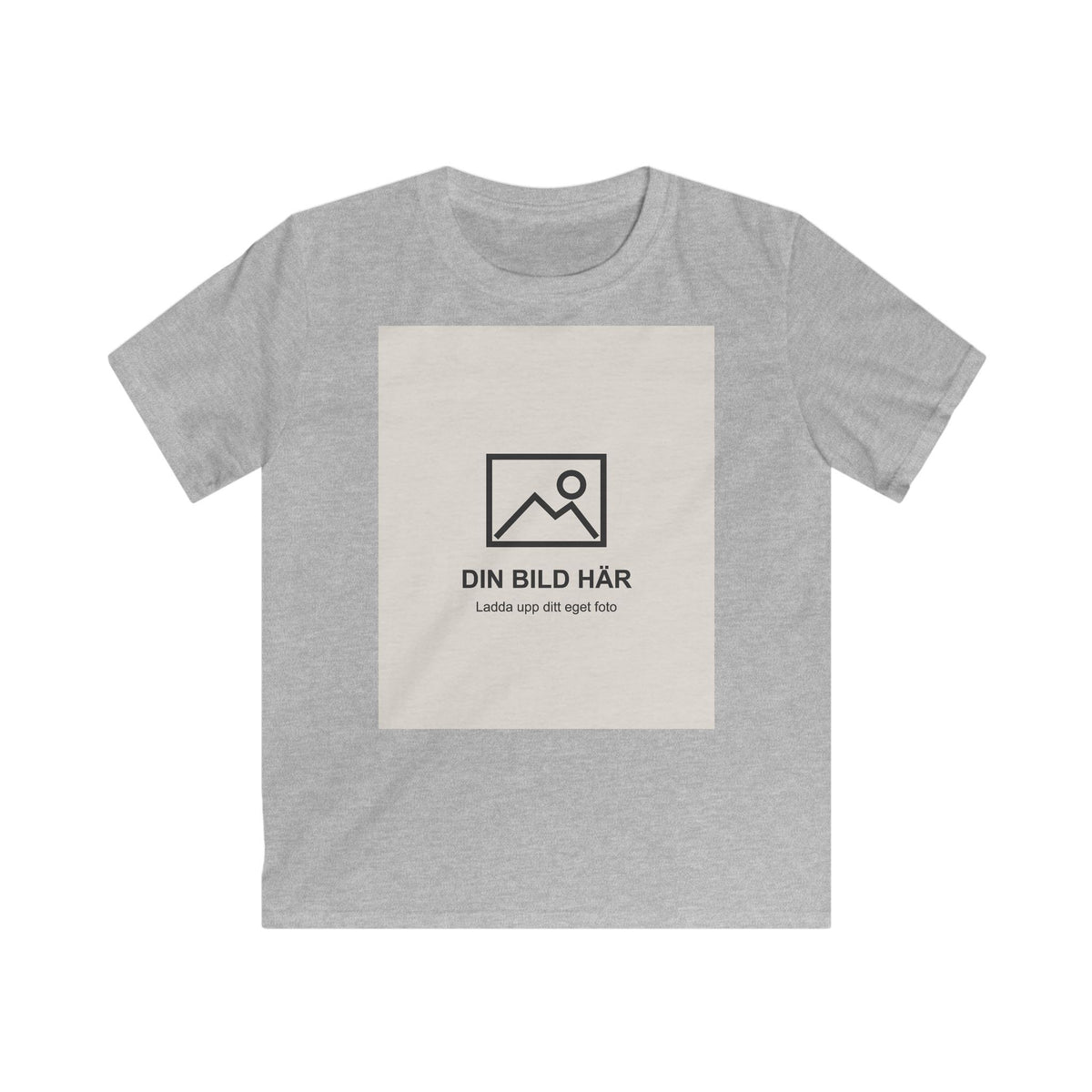 Barn-t-shirt med eget foto