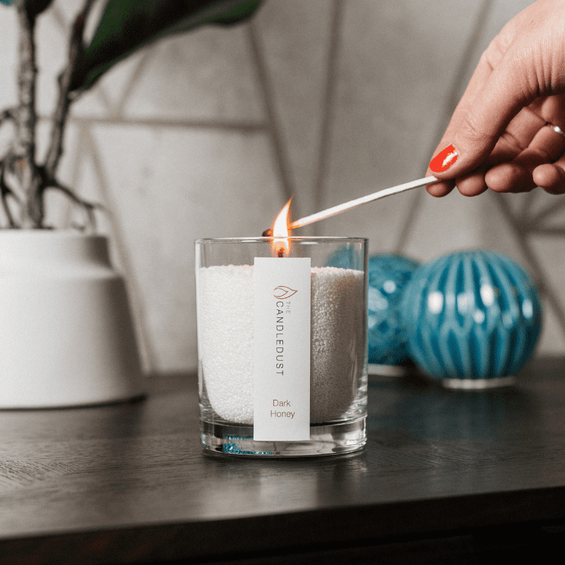 Pulverljus i glas – Midnight, 160g