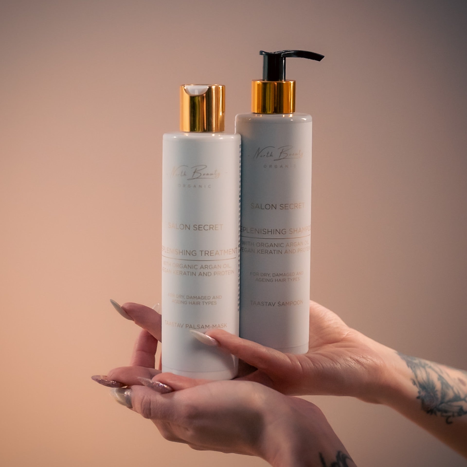 Restorative Conditioner-Mask with Vegan Keratin, Argan Oil & Plant Proteins, 250ml