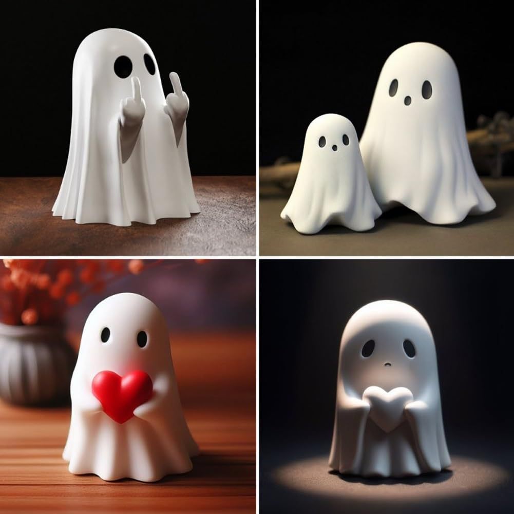 Spökfigur i resin