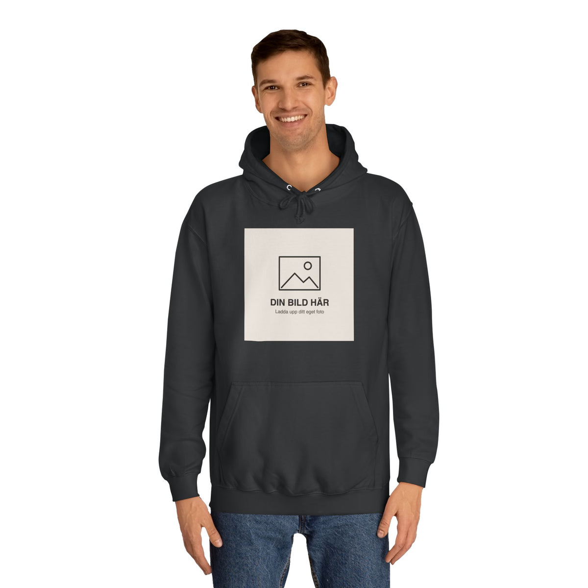 Hoodie med eget foto