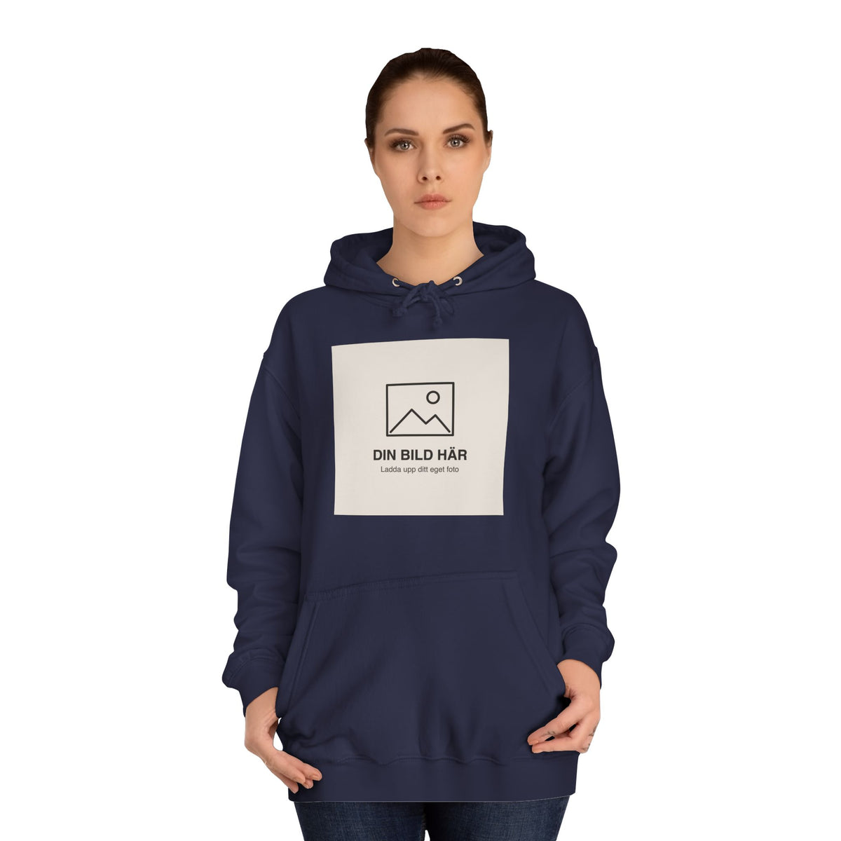 Hoodie med eget foto