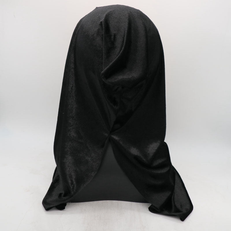 Häxmask i latex, heltäckande halloweenmask – bild 2