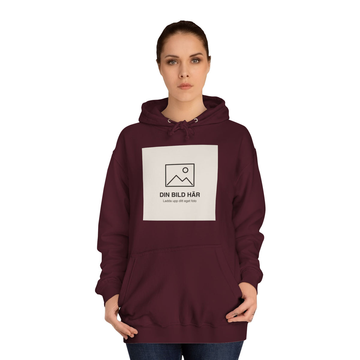 Hoodie med eget foto