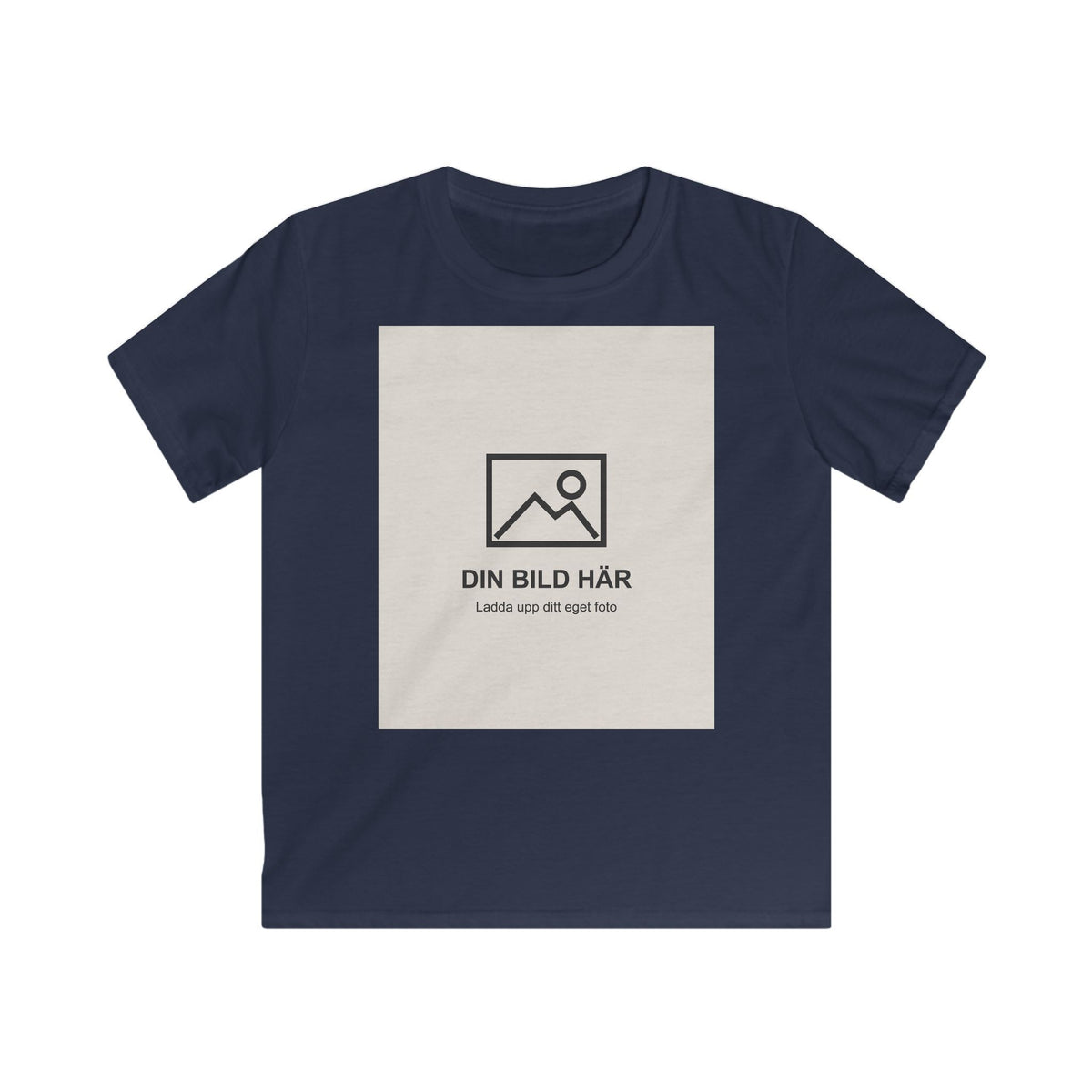Barn-t-shirt med eget foto