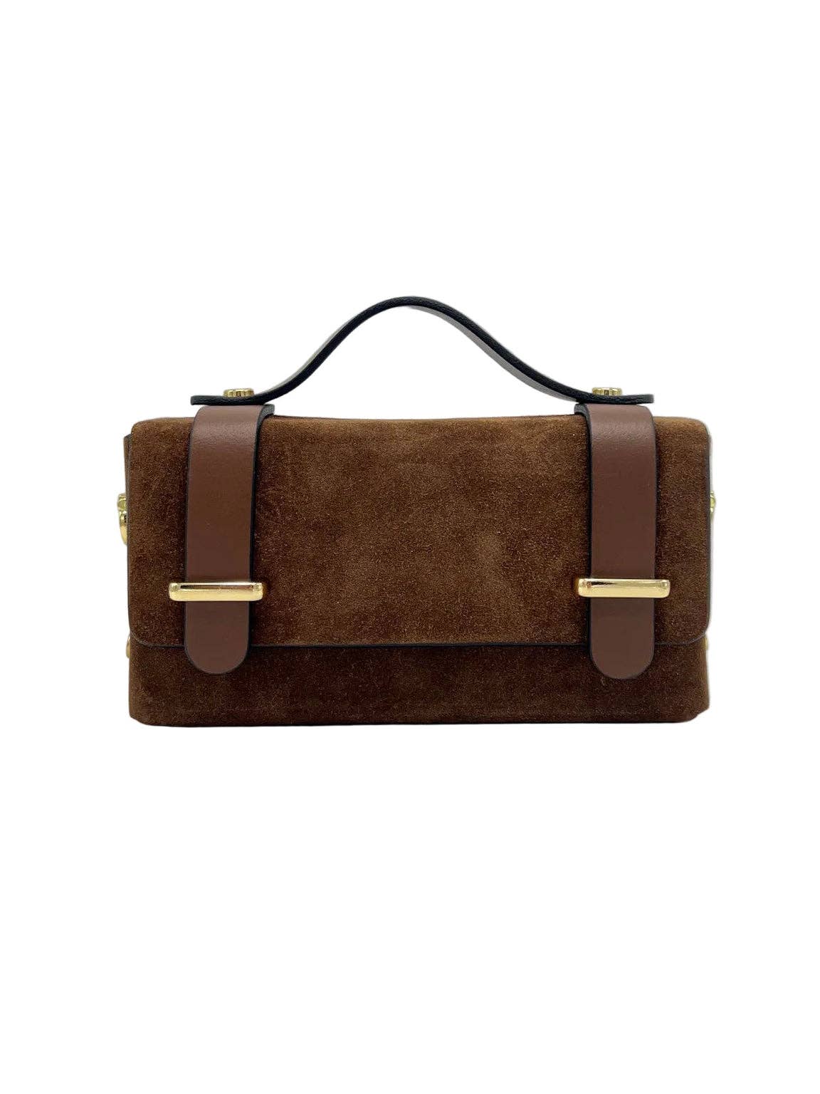 Mini clutch i mocka med kedja