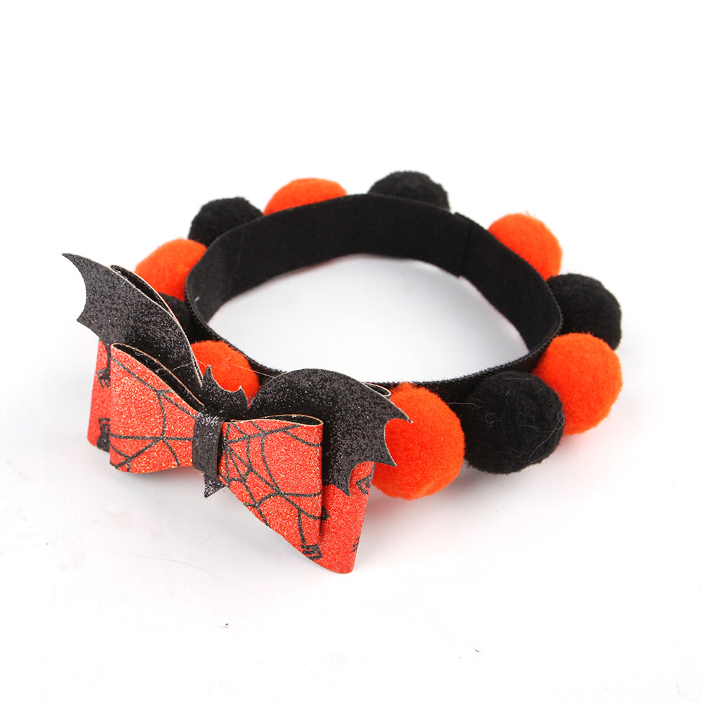 Halloweenhalsband för husdjur, motivvariant 2