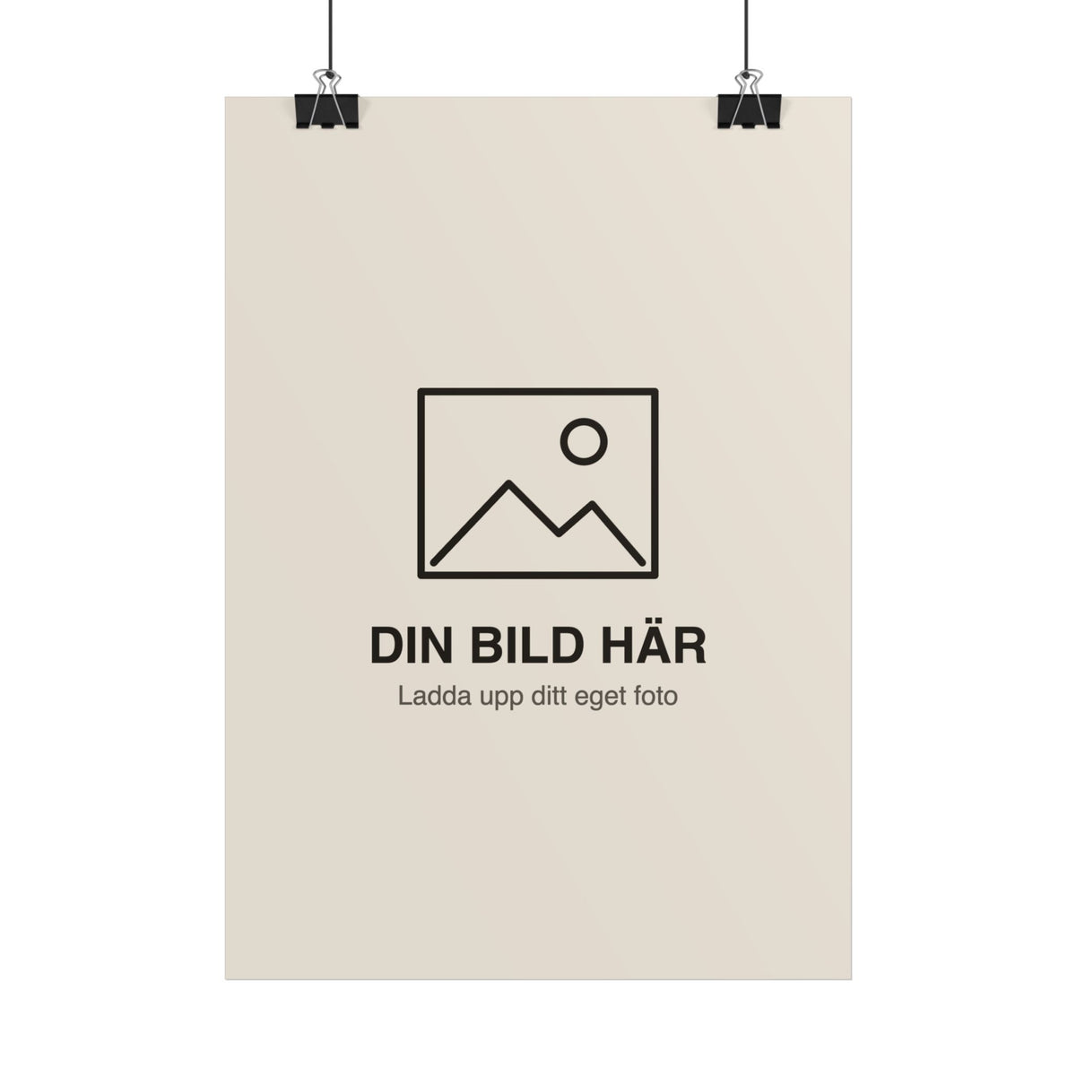 Poster med eget foto