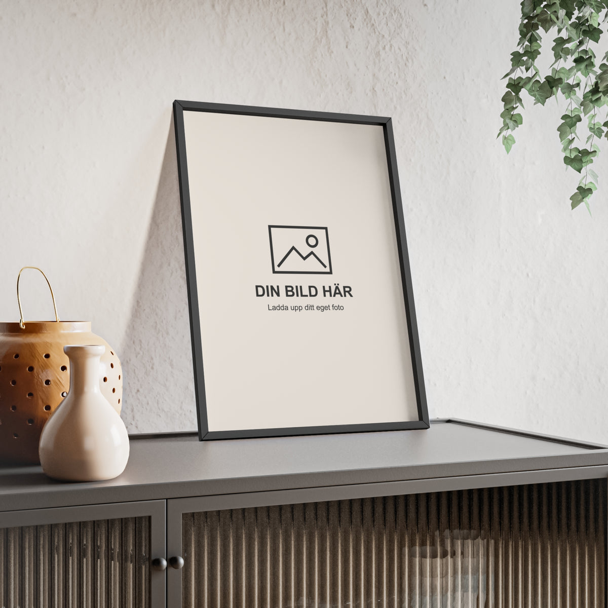 Poster med ram och eget foto