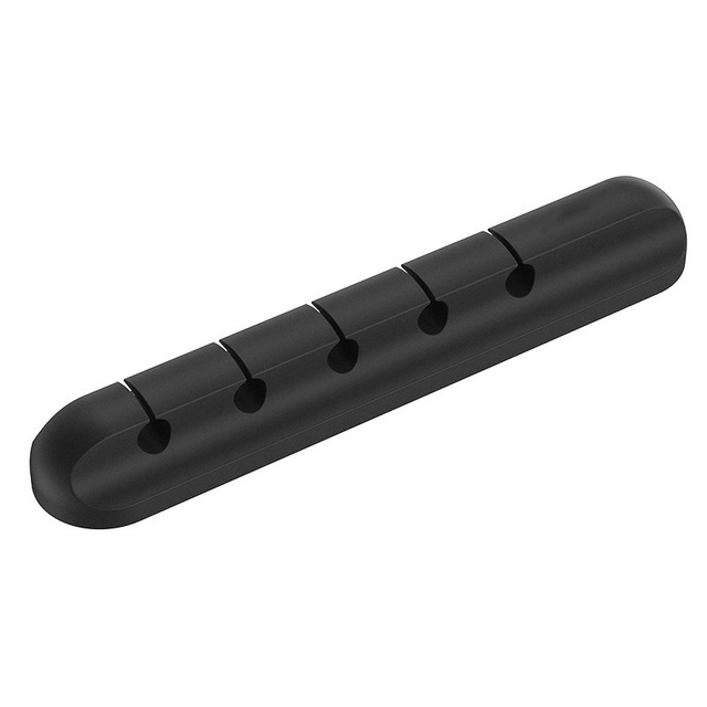 Kabelhållare i silikon – 5 platser