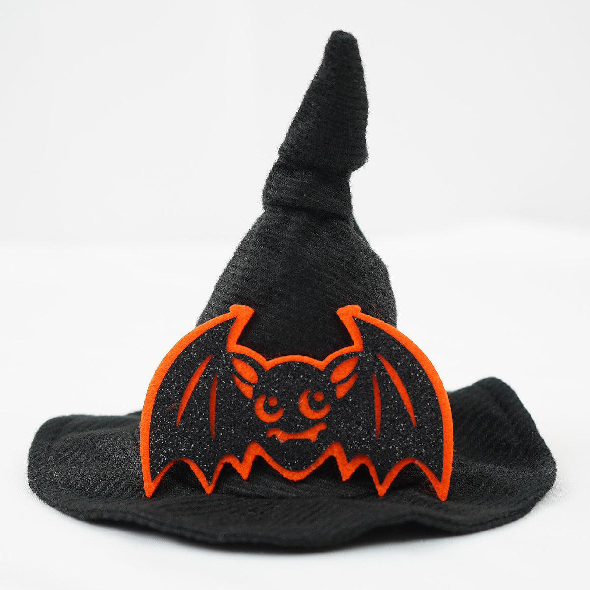 Halloweenhatt för husdjur med pumpa och fladdermus