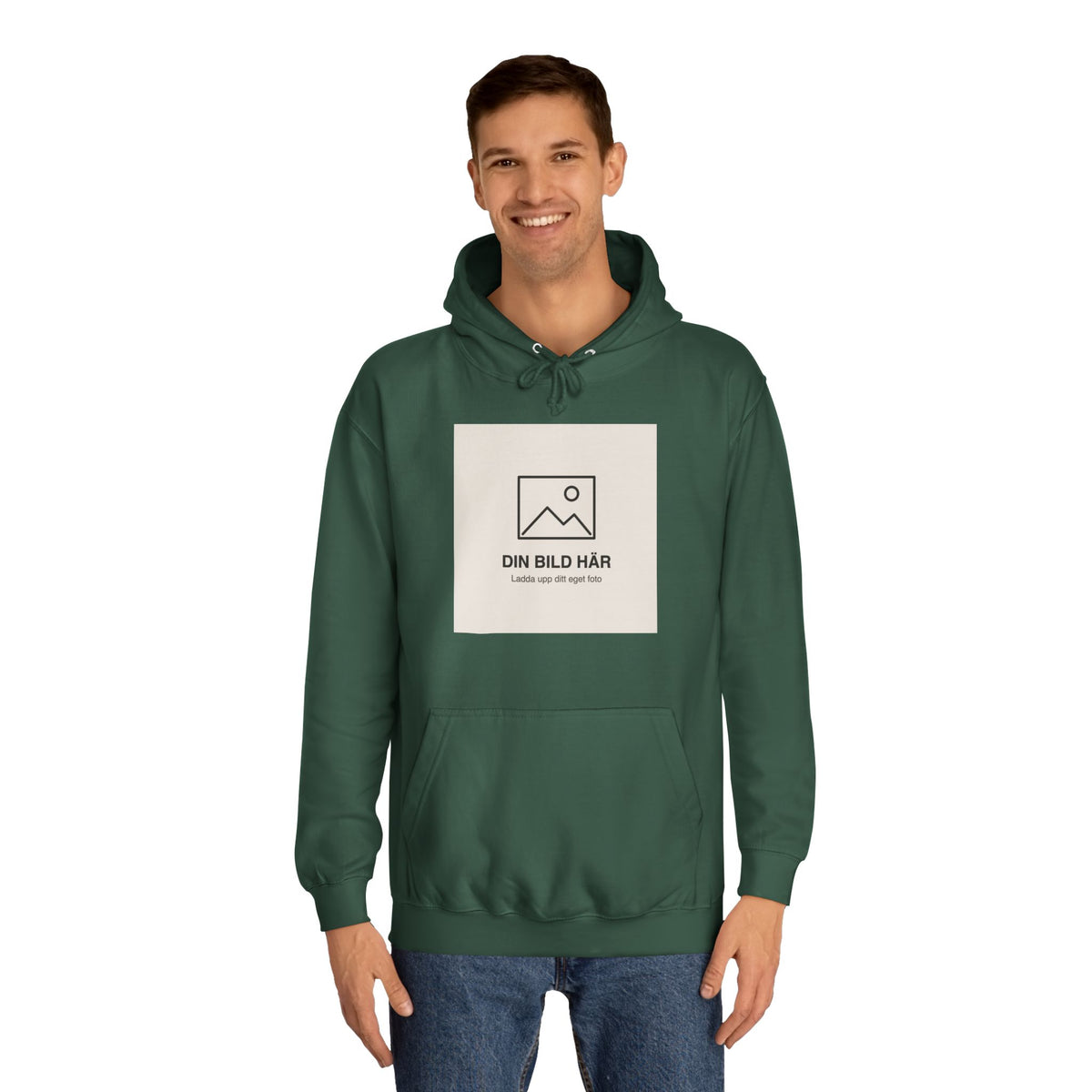 Hoodie med eget foto