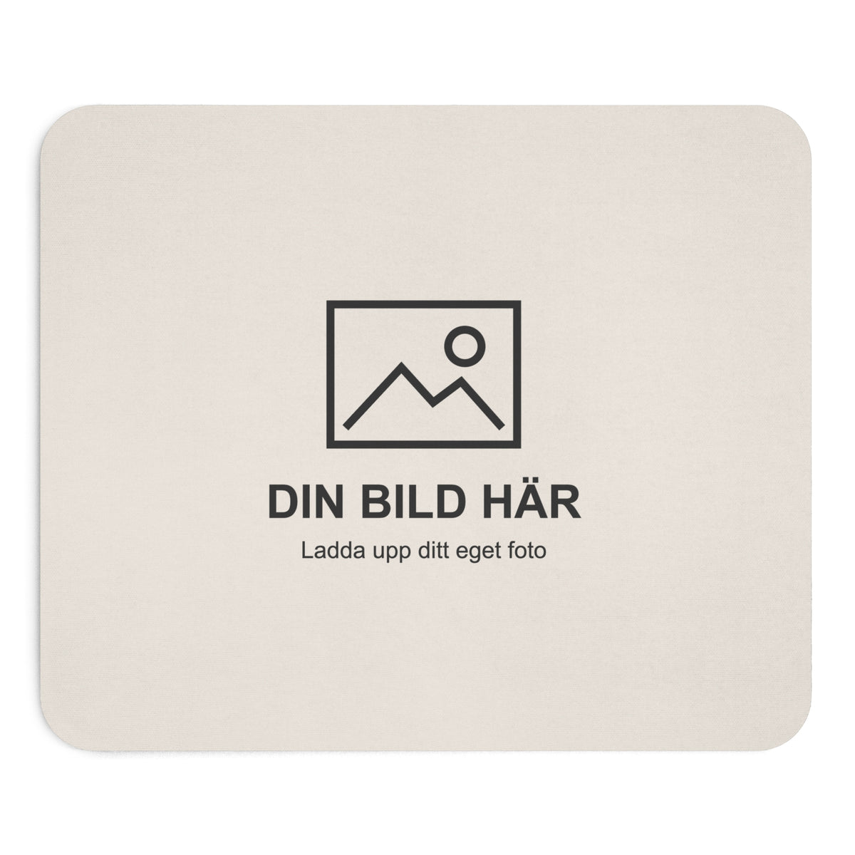 Musmatta med eget foto