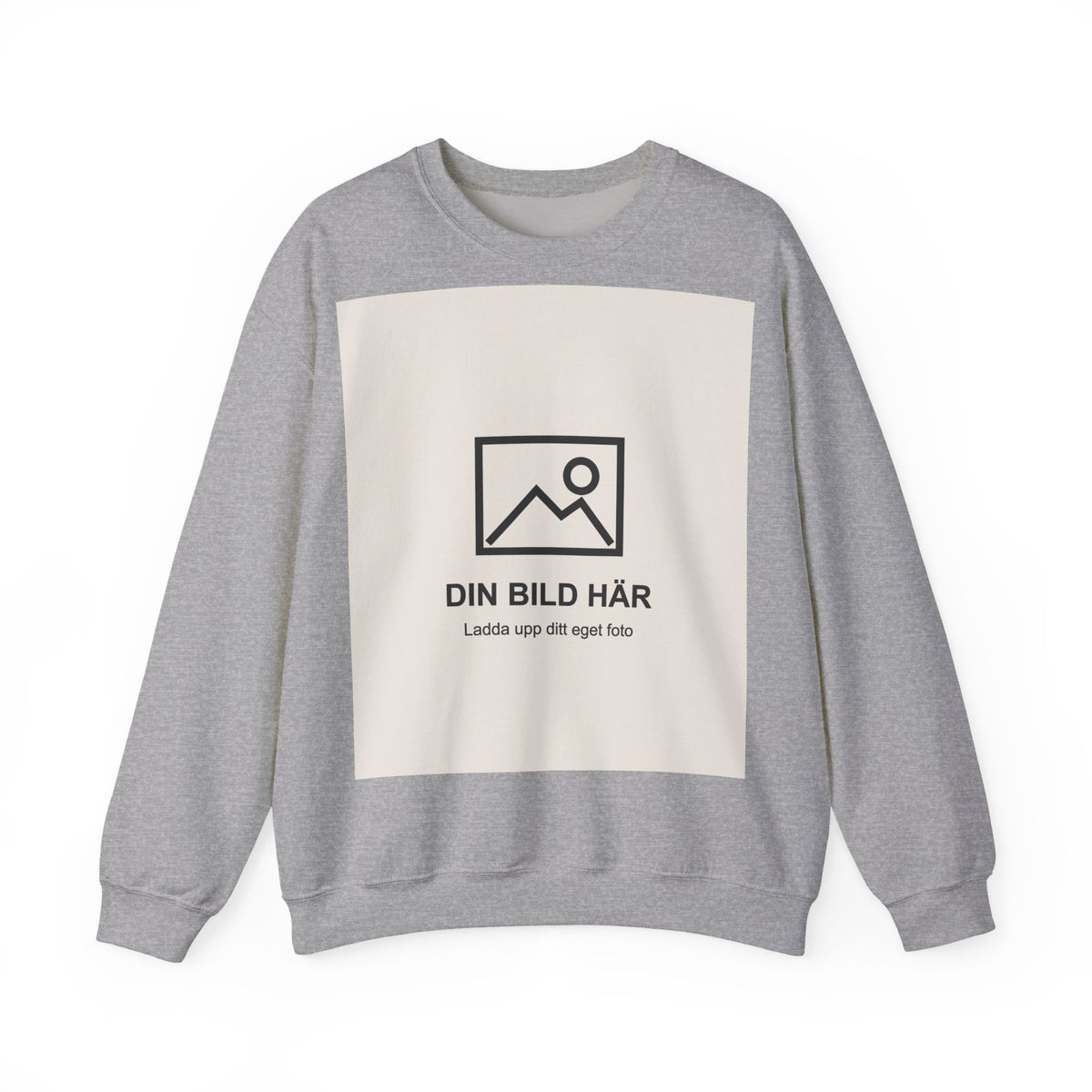 Sweatshirt med eget foto