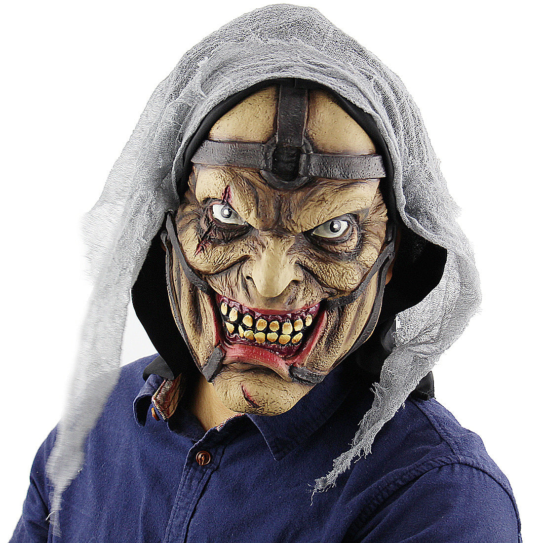 Halloweenmask för utklädnad