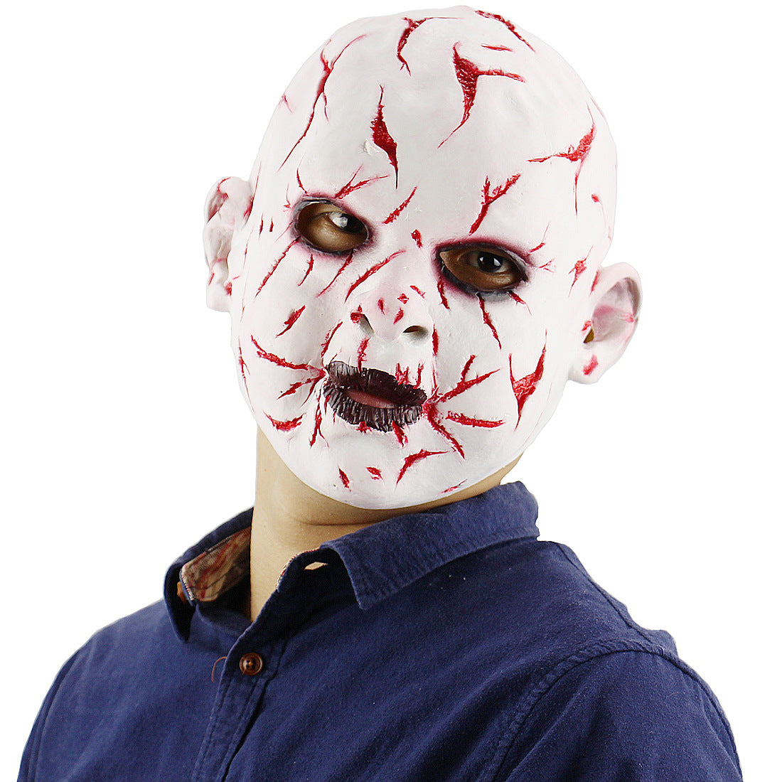 Halloweenmask för utklädnad