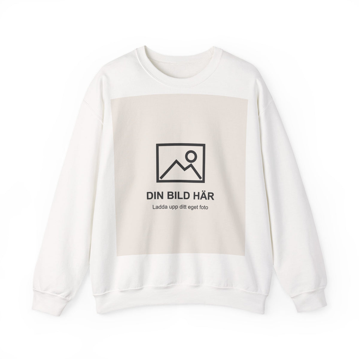 Sweatshirt med eget foto
