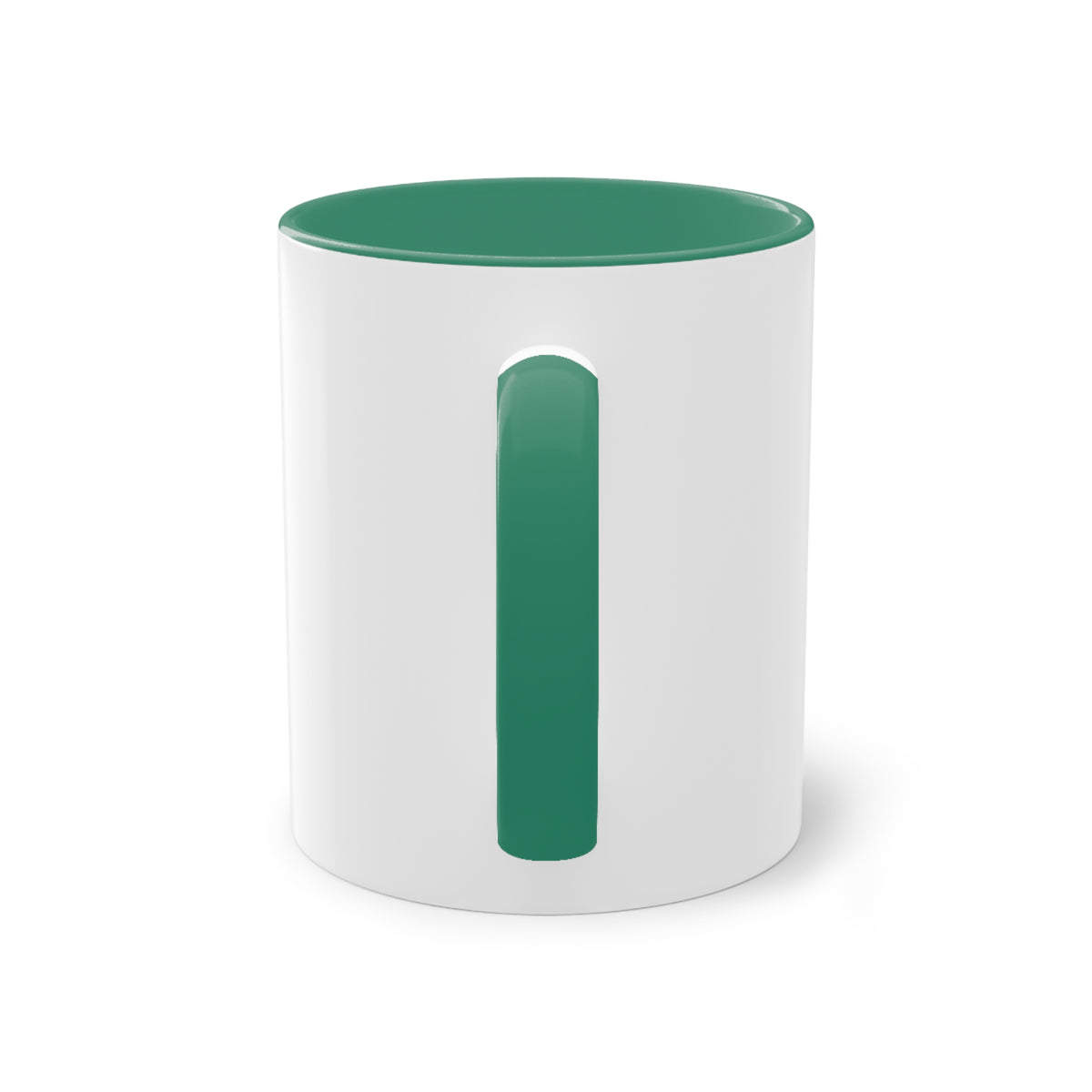 Tvåfärgad mugg med eget foto
