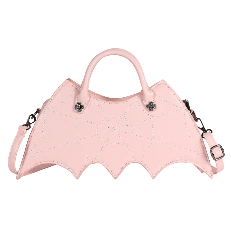 Väska formad som spindelnät – crossbody i PU