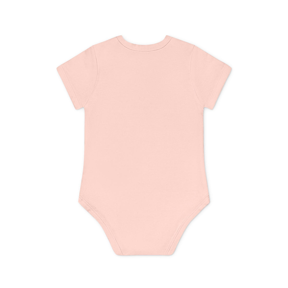 Babybody i ekobomull med eget foto