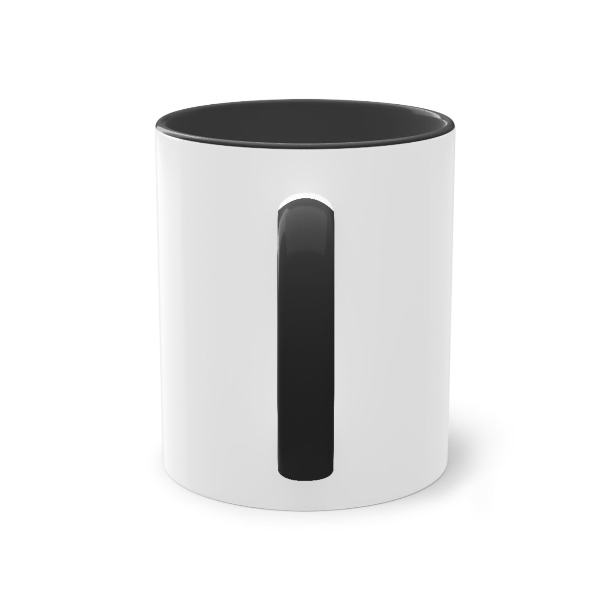 Tvåfärgad mugg med eget foto
