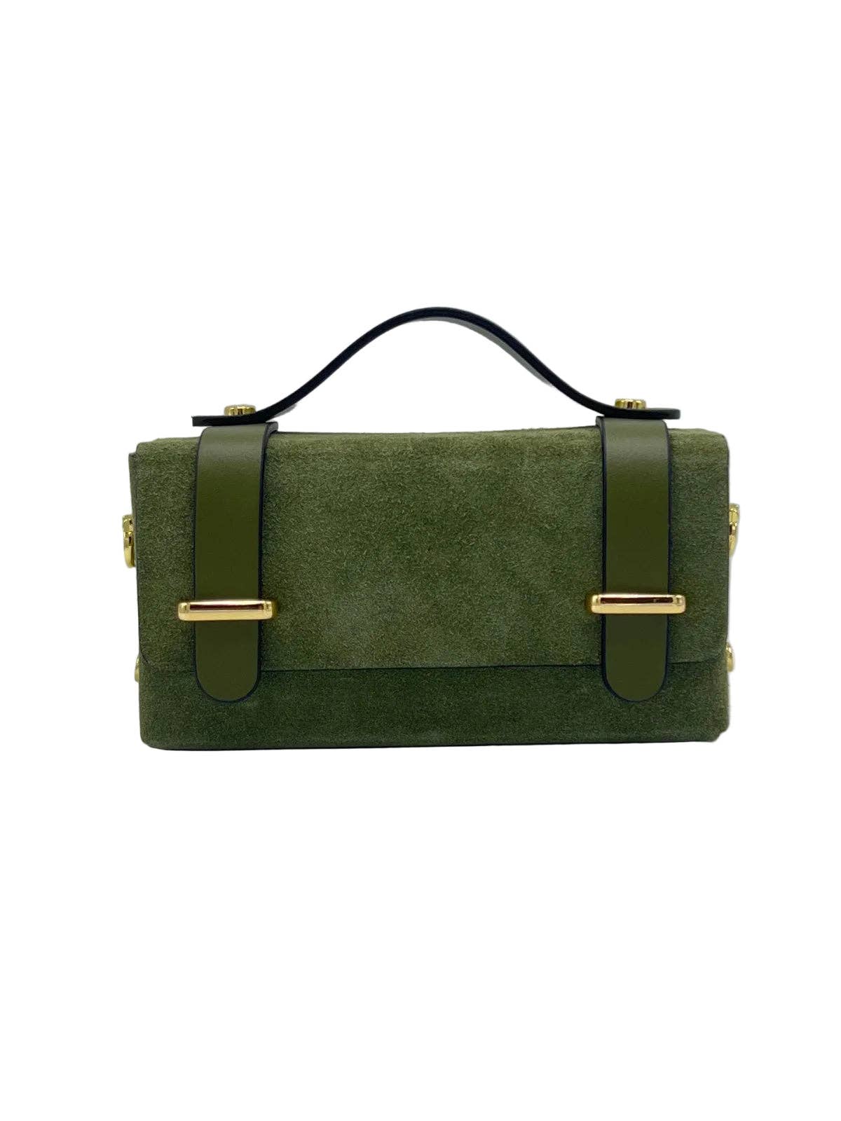 Mini clutch i mocka med kedja