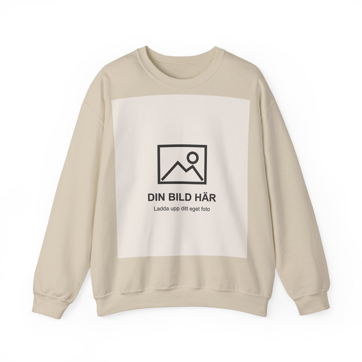 Sweatshirt med eget foto