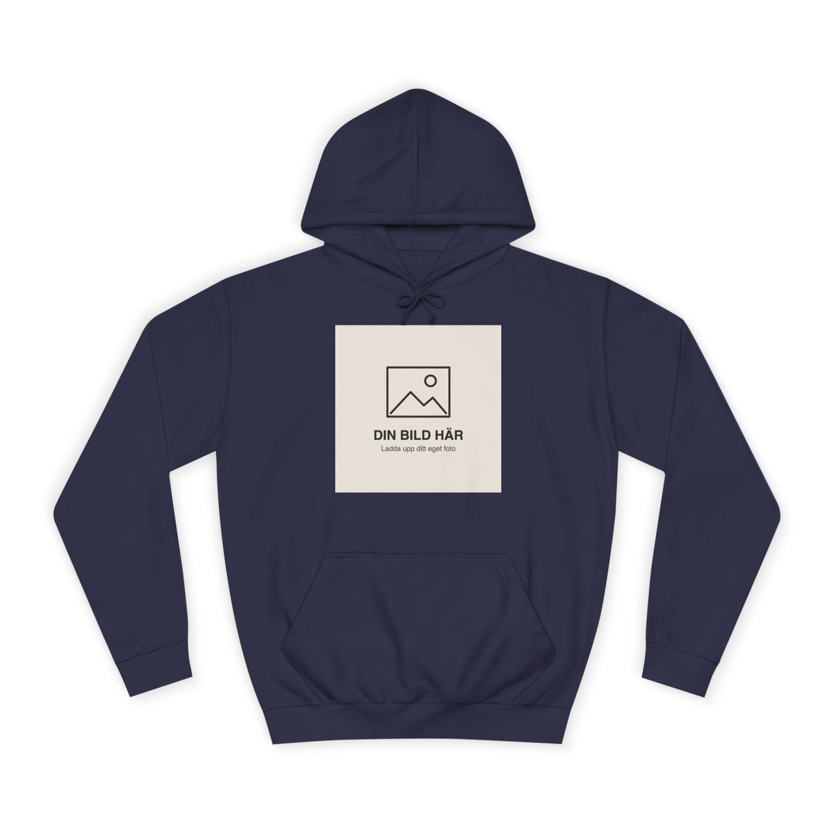 Hoodie med eget foto
